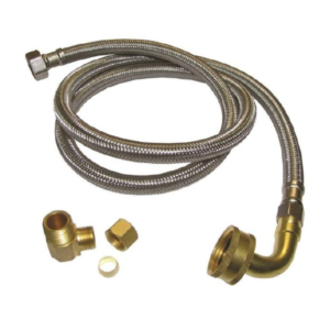 PROFLO® 3/8 x 60 in. BRAIDED STAINLESS DISHWASHER FLEXIBLE WATER CONNECTOR